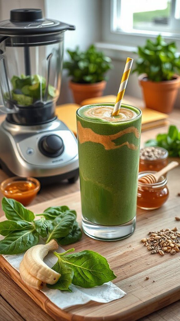 nutritious peanut butter shake