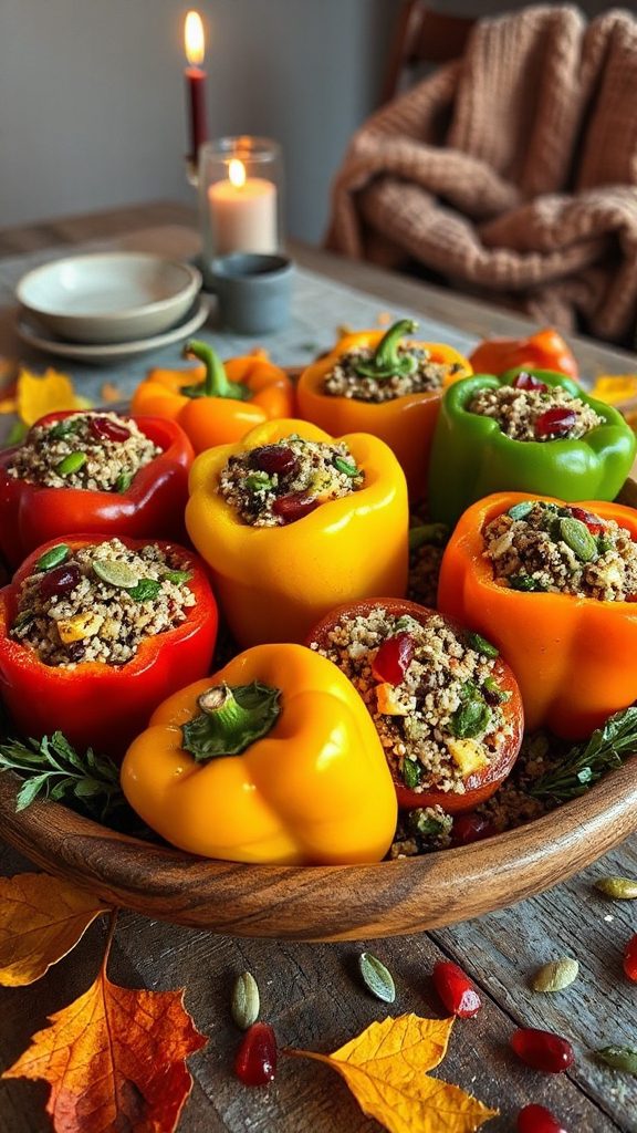 nutritious quinoa stuffed peppers nutritious quinoa stuffed peppers