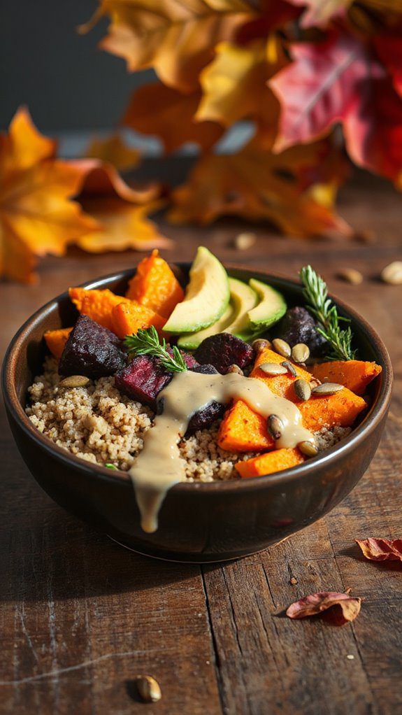 nutritious roasted vegetable bowl nutritious roasted vegetable bowl