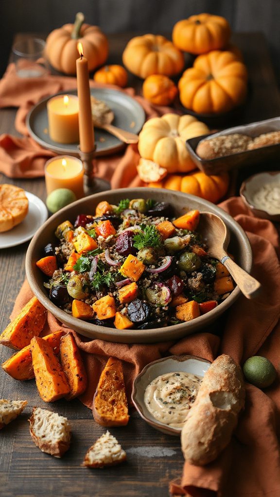 nutritious roasted vegetable salad nutritious roasted vegetable salad