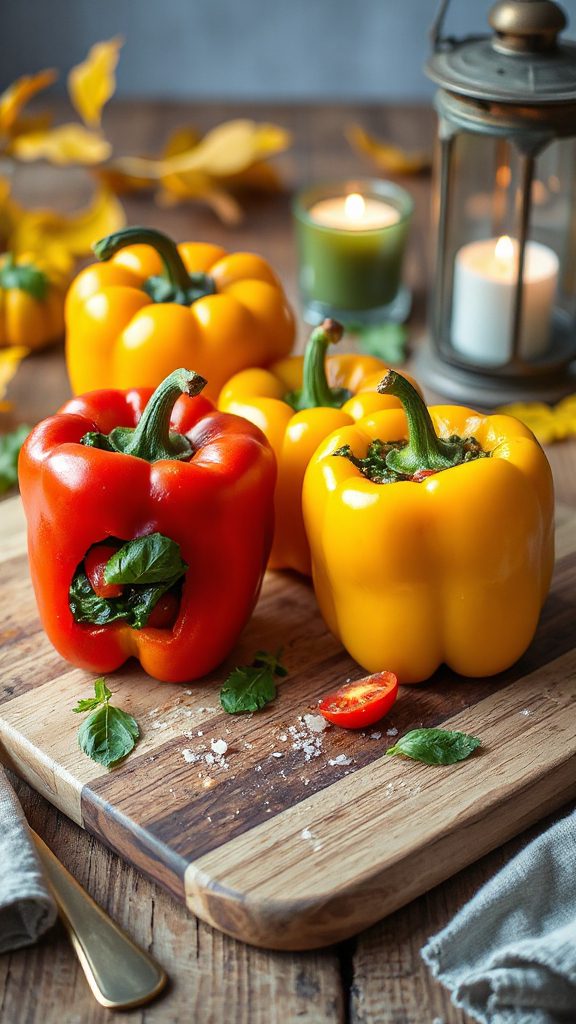 nutritious stuffed bell peppers