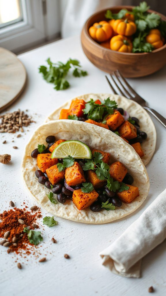 nutritious sweet potato tacos