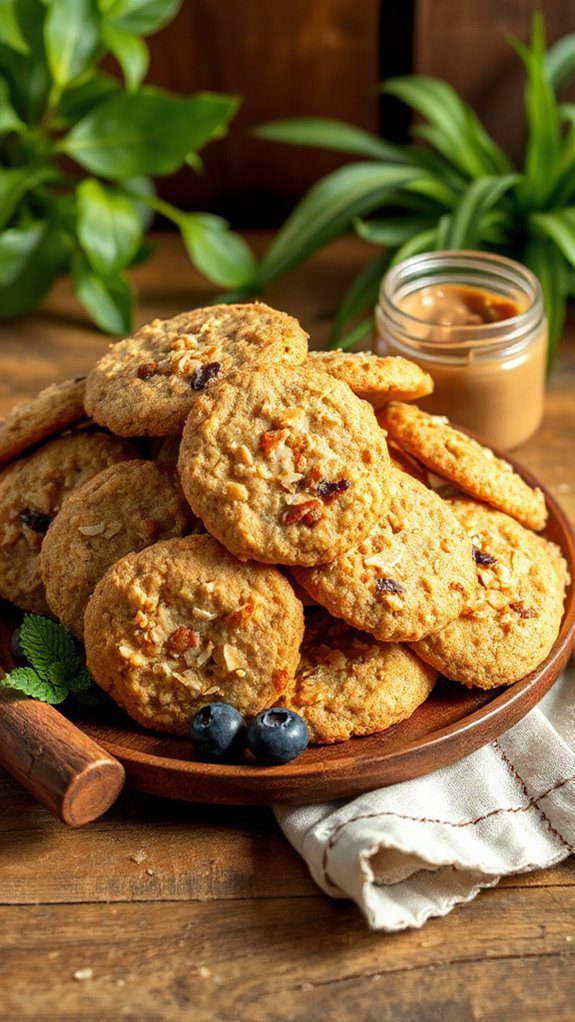 nutritious tropical snack cookies