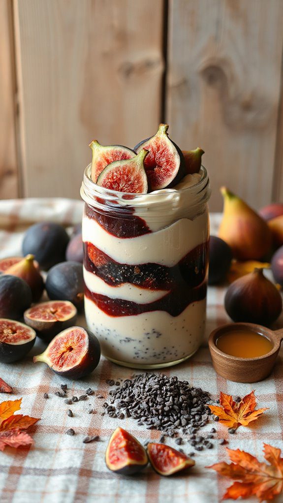 nutritious vanilla fig pudding