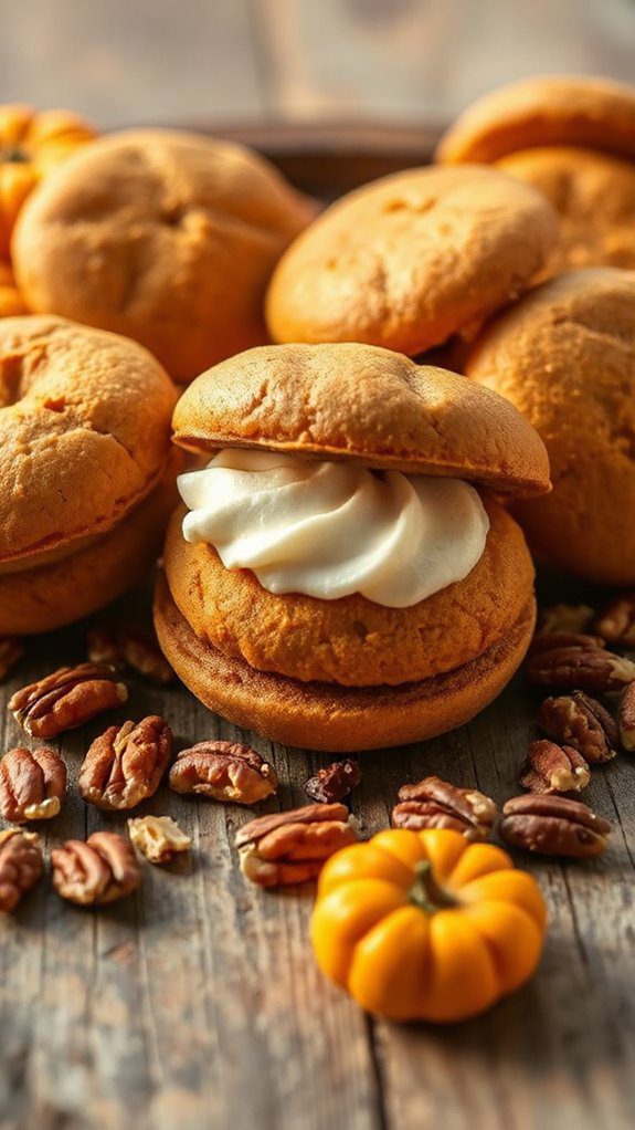 nutty pumpkin whoopie pies nutty pumpkin whoopie pies