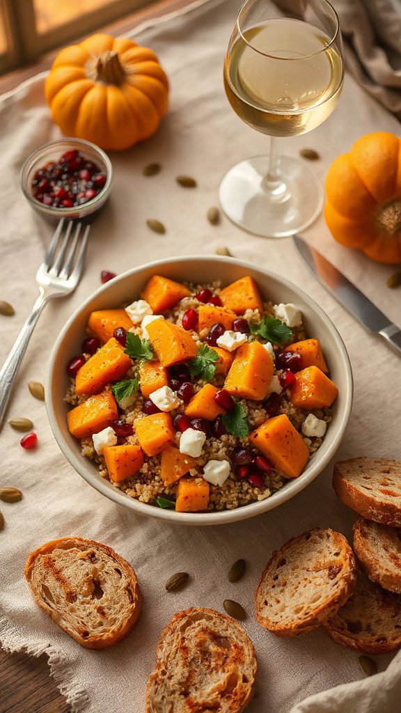 nutty quinoa butternut salad nutty quinoa butternut salad