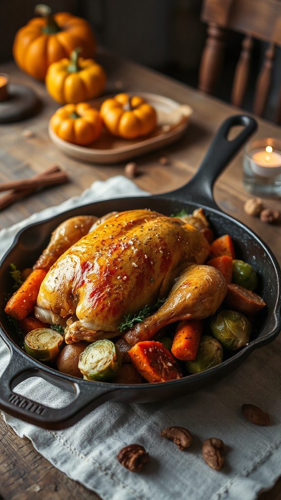 one pan chicken autumn dinner