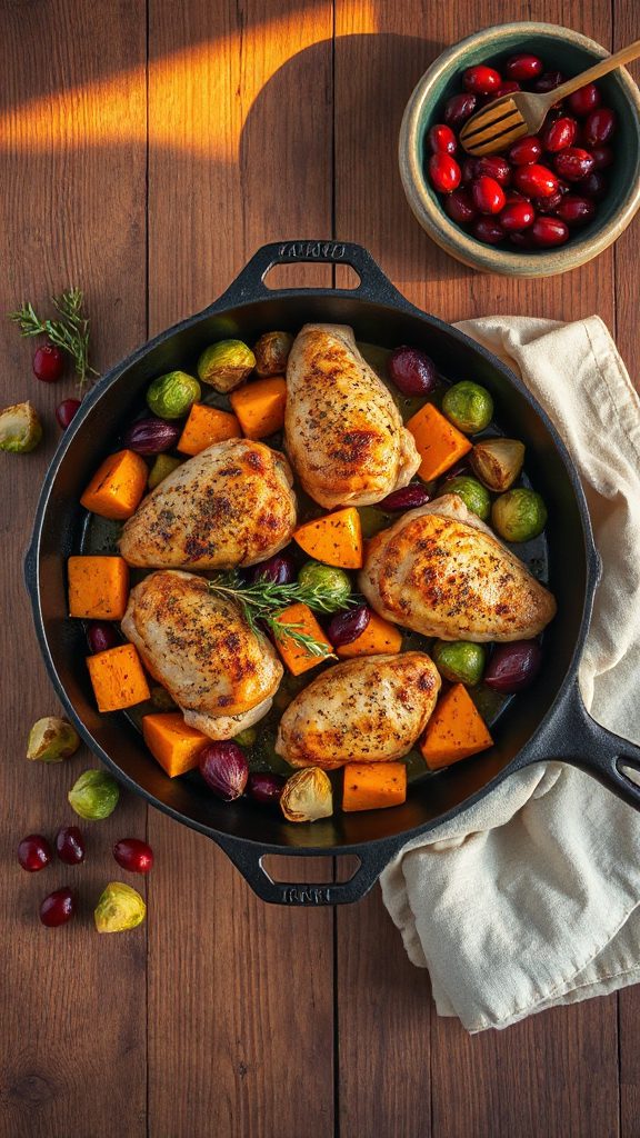 one pan chicken vegetable bake one pan chicken vegetable bake