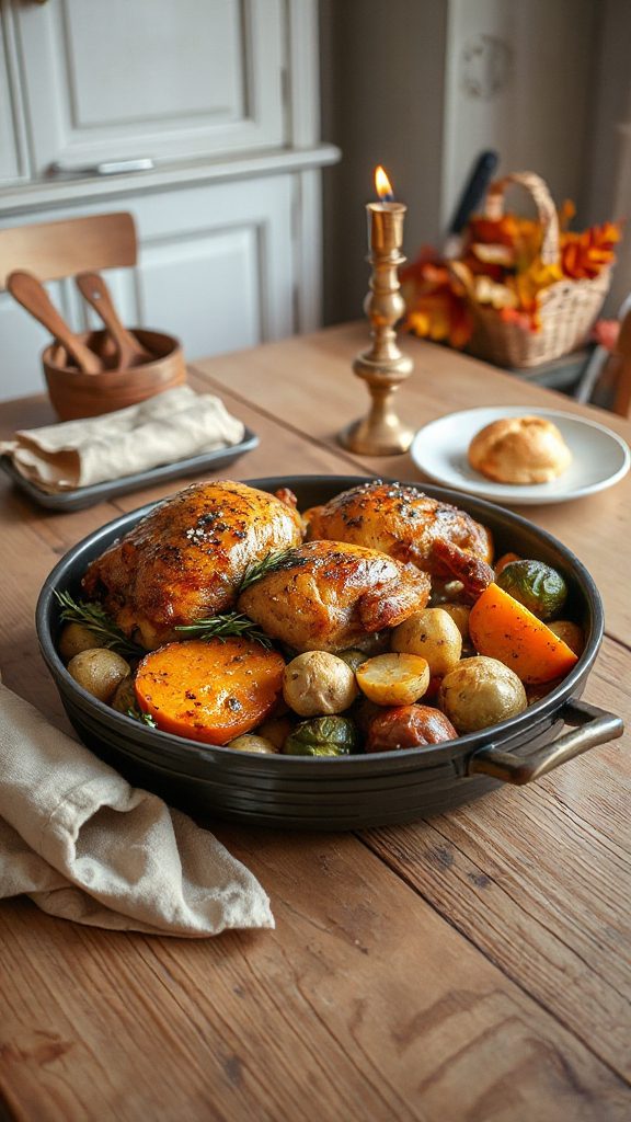 one pan roasted chicken recipe