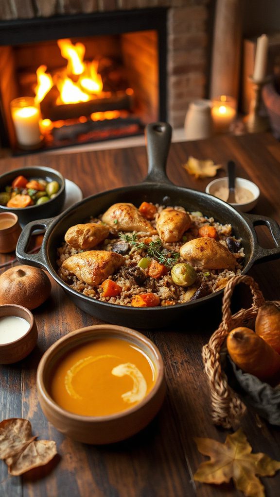 one pot chicken rice casserole