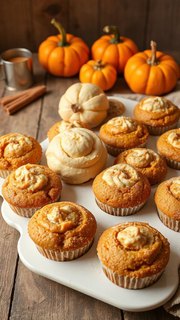 perfect pumpkin coffee muffins