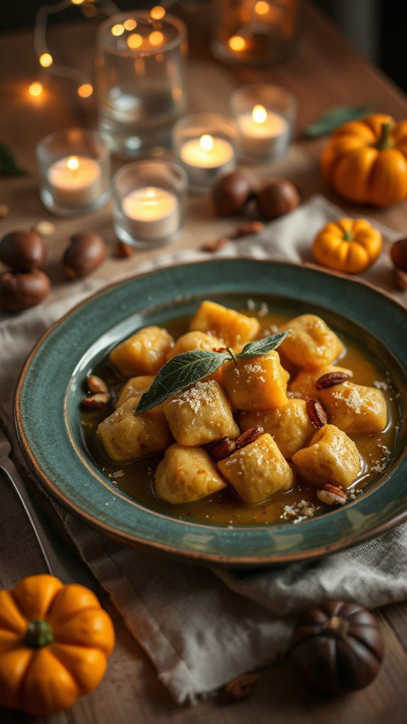 pillowy pumpkin gnocchi delight