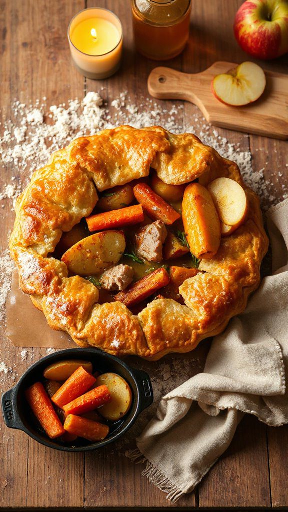 pork apple cider pot pie pork apple cider pot pie