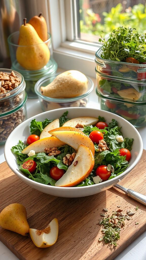 properly store salad leftovers