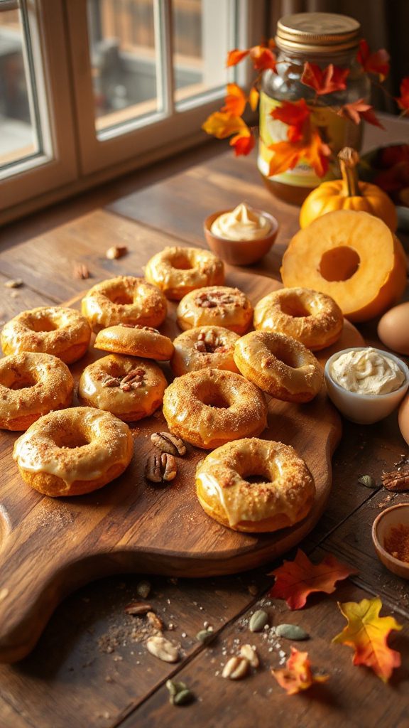 protein rich pumpkin donuts recipe