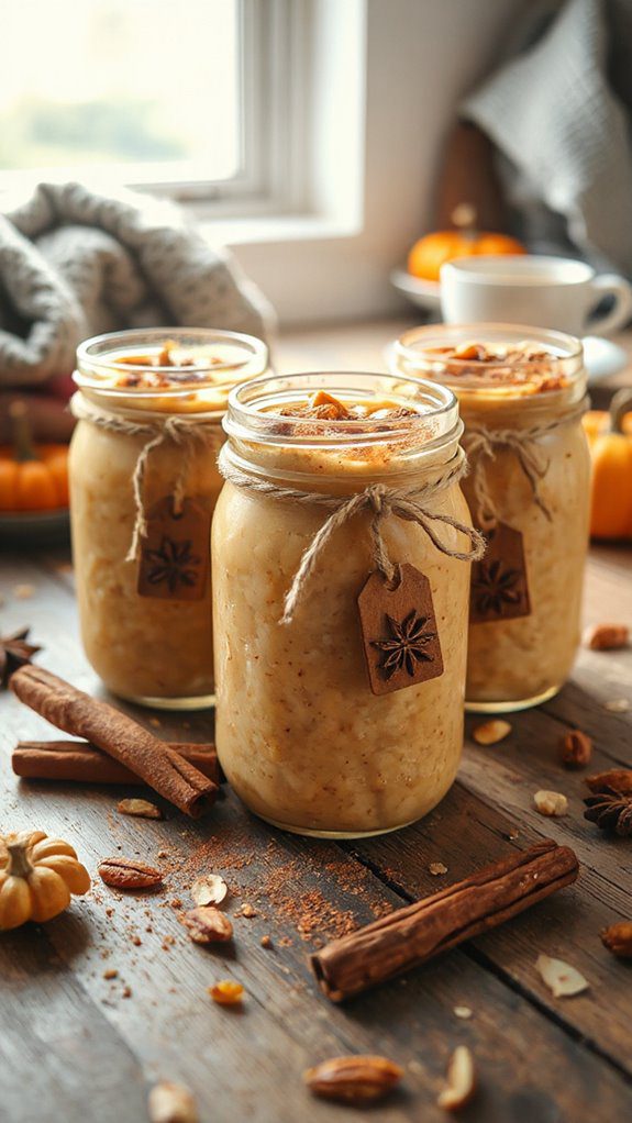 pumpkin spice rice pudding