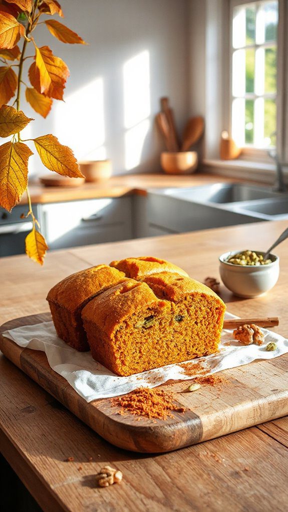 pumpkin zucchini quick bread
