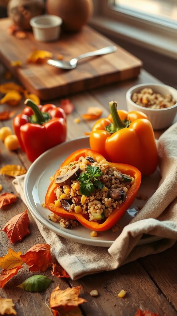 quinoa stuffed bell peppers recipe