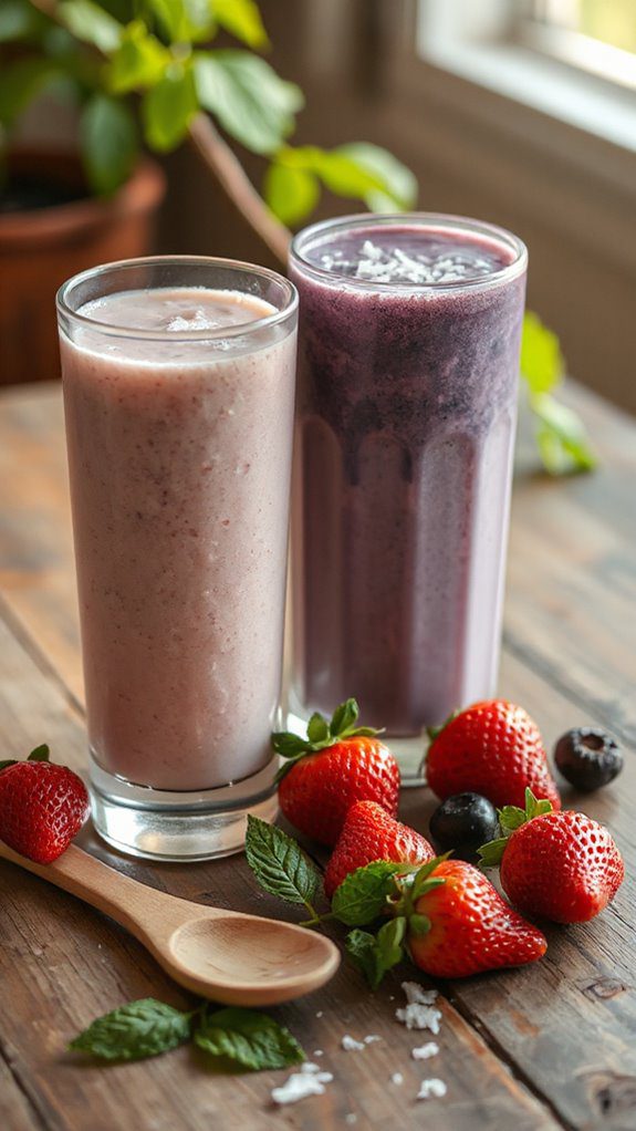 revitalizing post workout smoothie