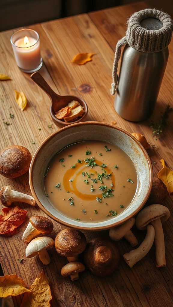 rich and earthy soup