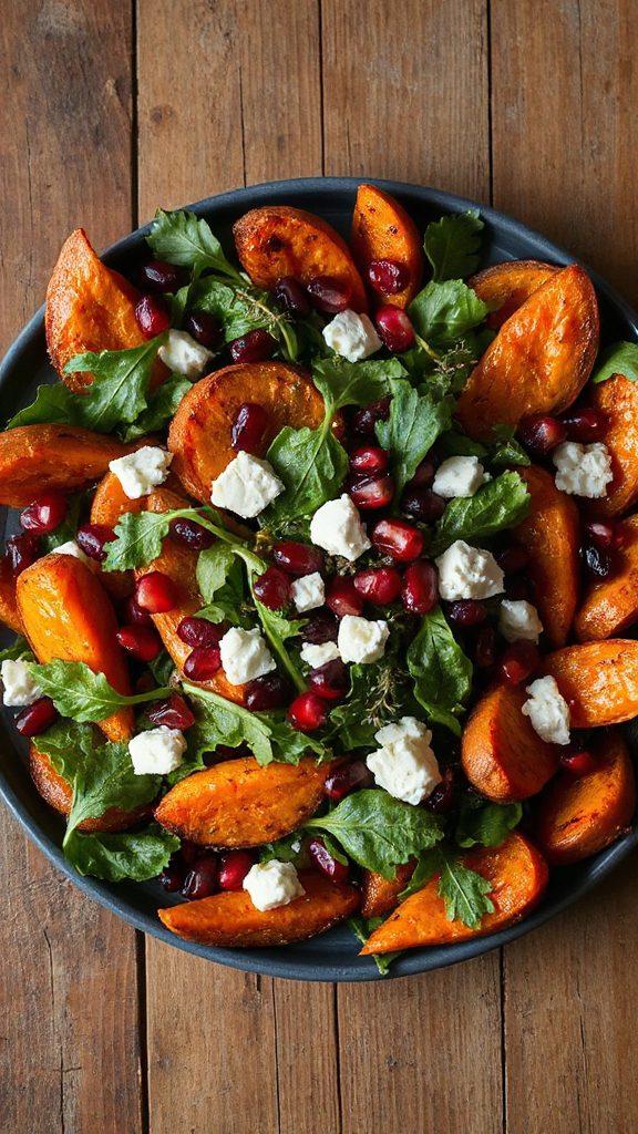 roasted carrot pomegranate salad roasted carrot pomegranate salad