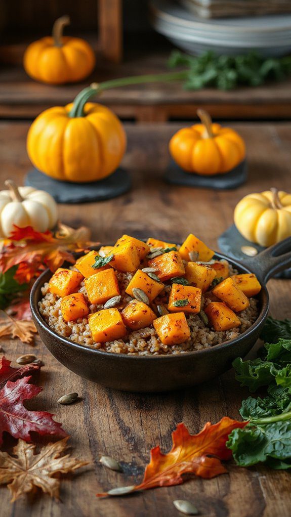 roasted squash brown rice bowl roasted squash brown rice bowl