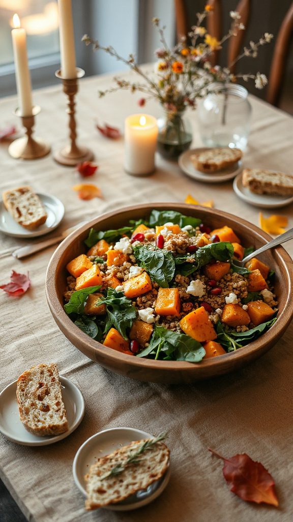 roasted squash quinoa salad roasted squash quinoa salad