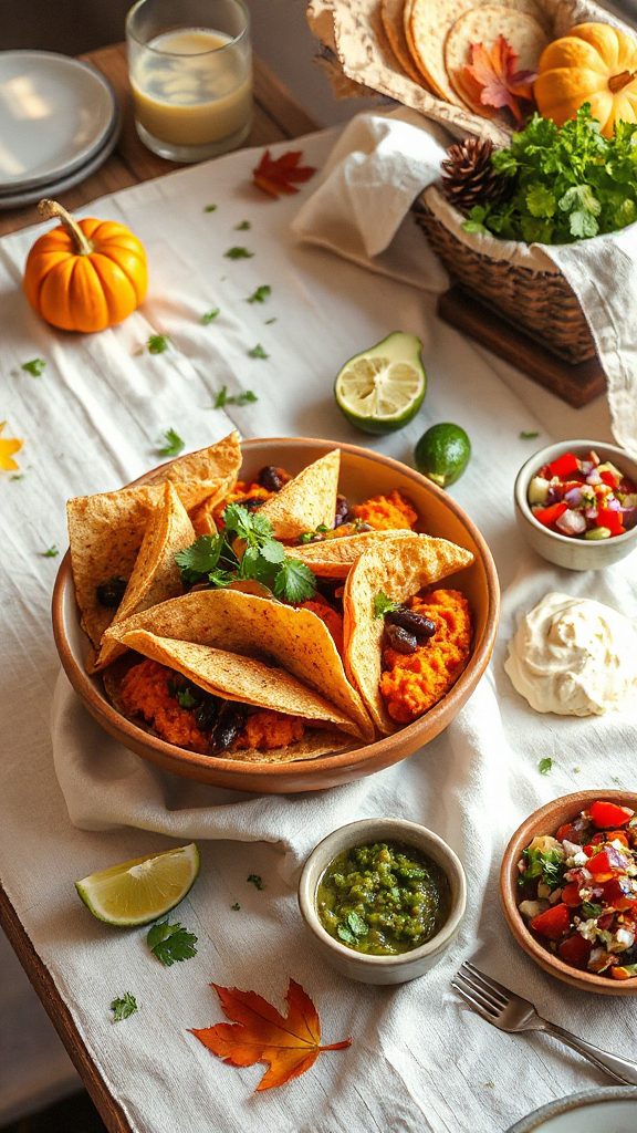 roasted sweet potato tacos