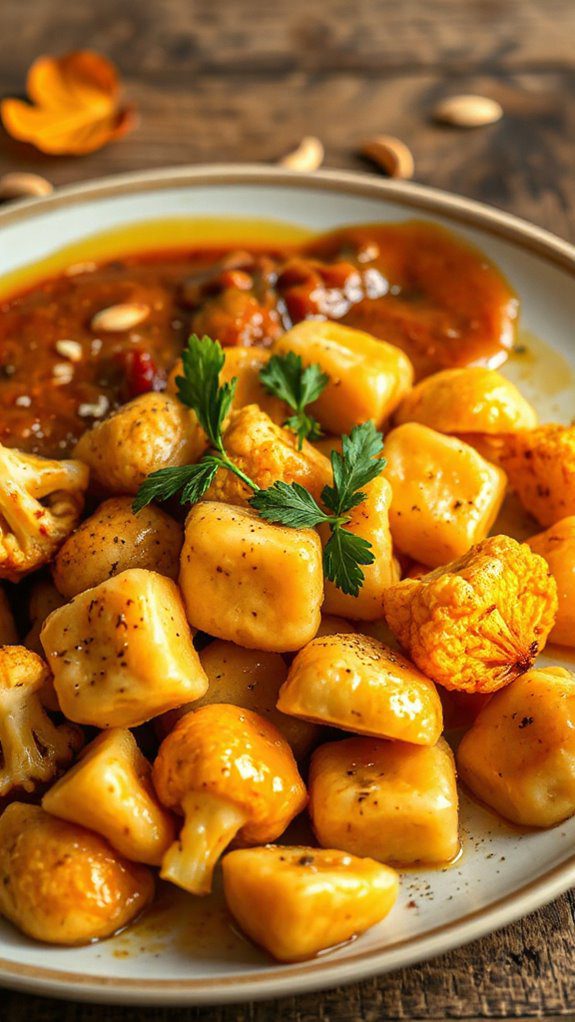 roasted vegetable gnocchi dish roasted vegetable gnocchi dish