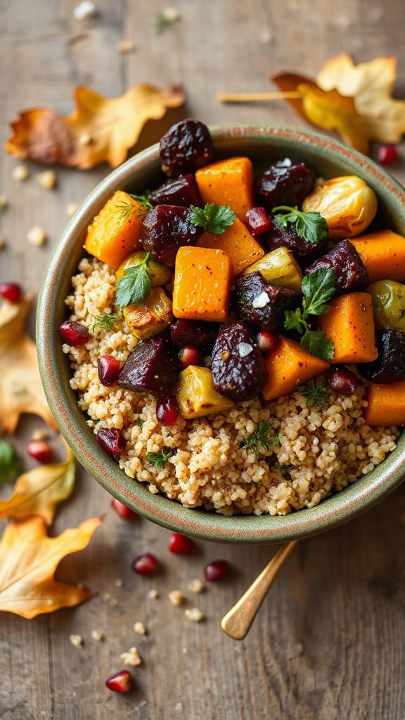 roasted vegetable quinoa bowl roasted vegetable quinoa bowl