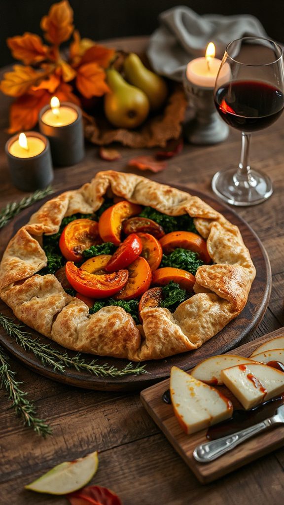 rustic vegetable tart recipe