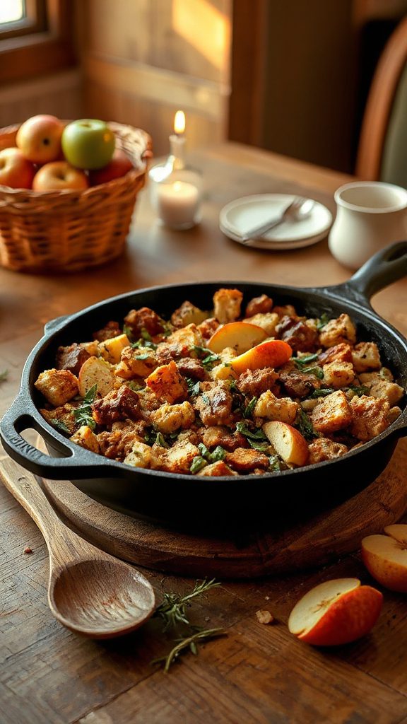 savory apple sausage stuffing savory apple sausage stuffing