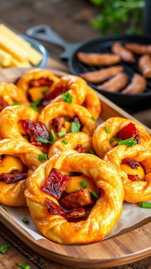 savory bbq bacon twists