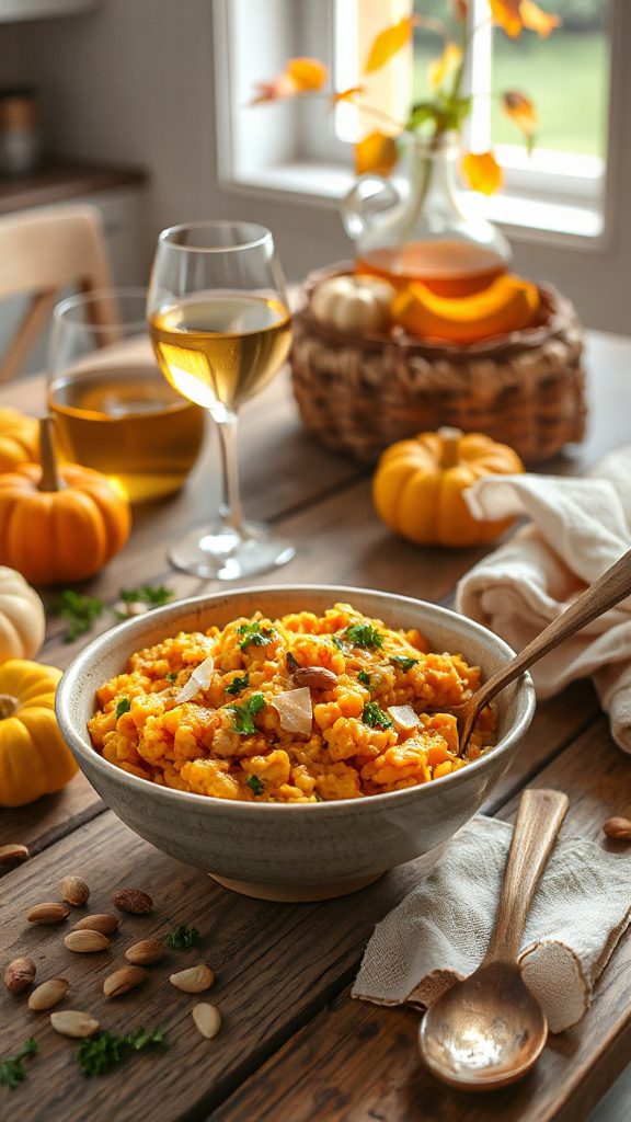 savory fall butternut risotto