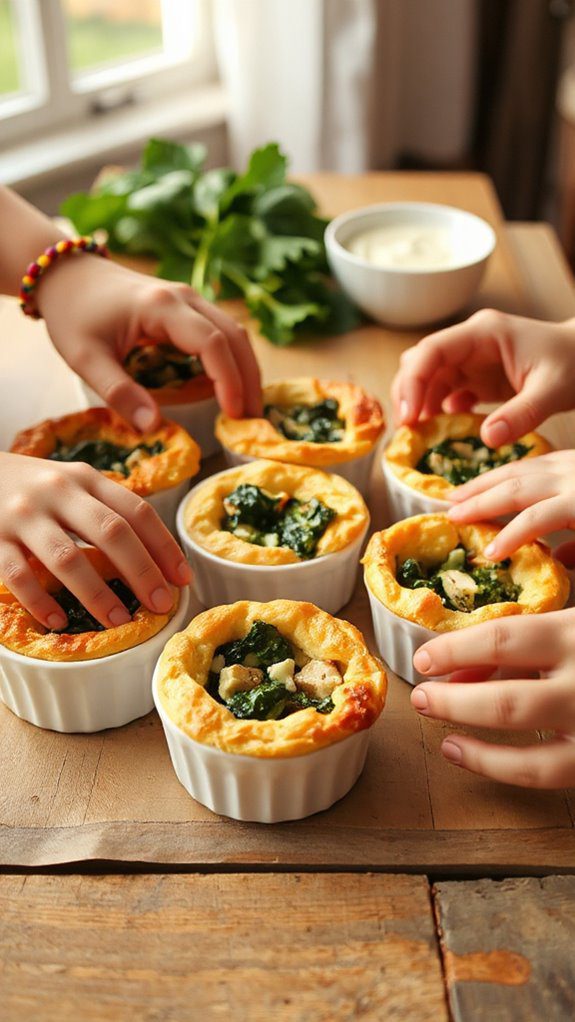 savory mini quiche recipe
