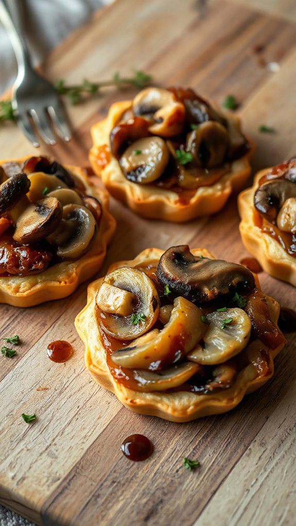 savory mushroom onion mini pies savory mushroom onion mini pies