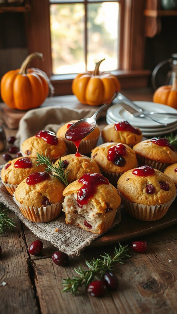 savory pumpkin spice muffins