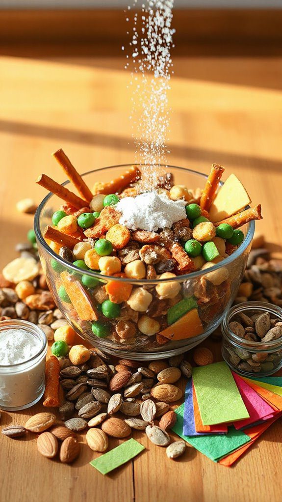 savory ranch snack mix recipe