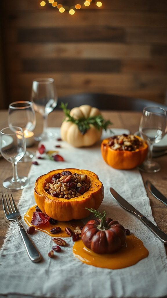 savory roasted acorn squash