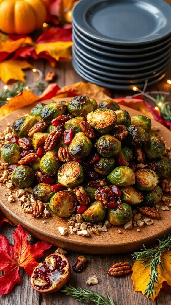 savory roasted brussels sprouts