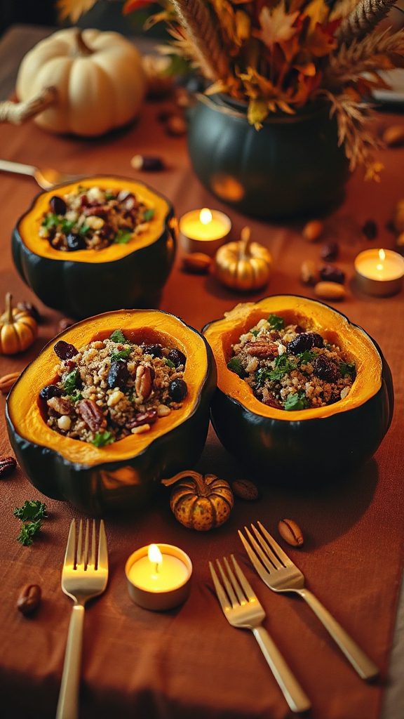 savory stuffed acorn squash savory stuffed acorn squash