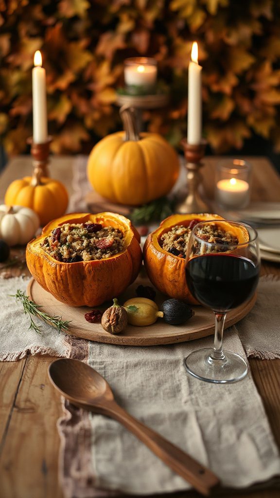 savory stuffed acorn squash savory stuffed acorn squash