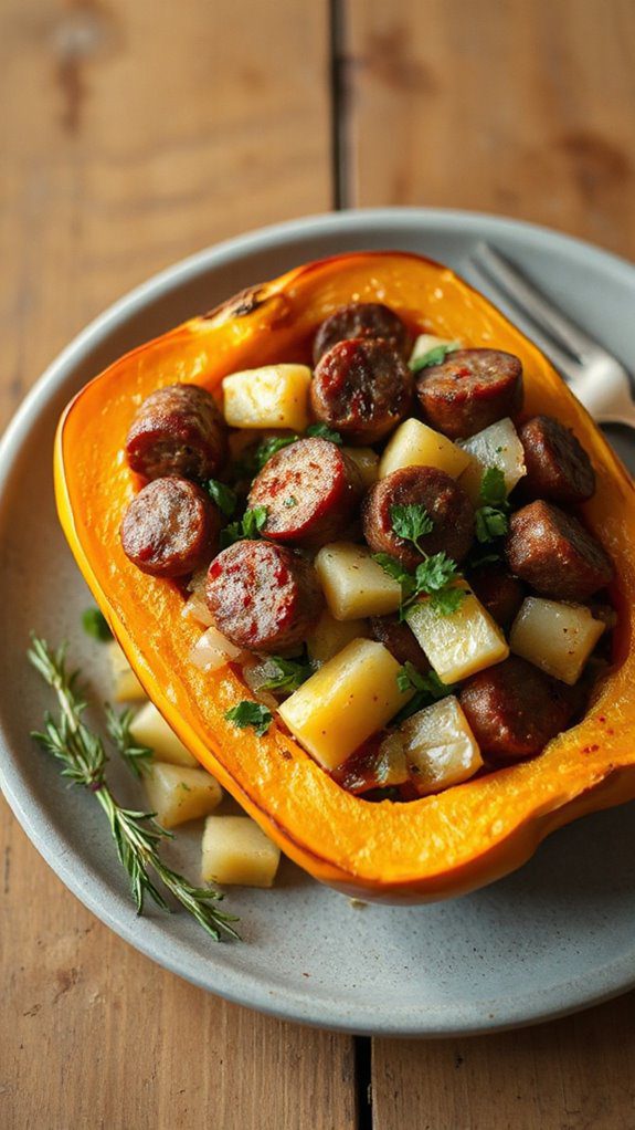 savory stuffed autumn squash savory stuffed autumn squash