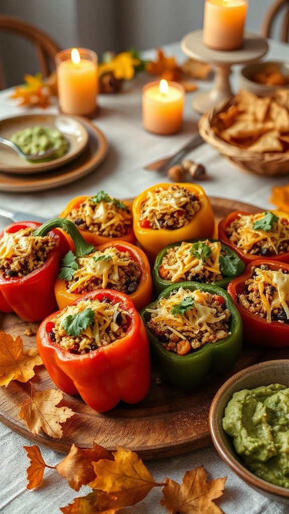 savory stuffed bell peppers savory stuffed bell peppers
