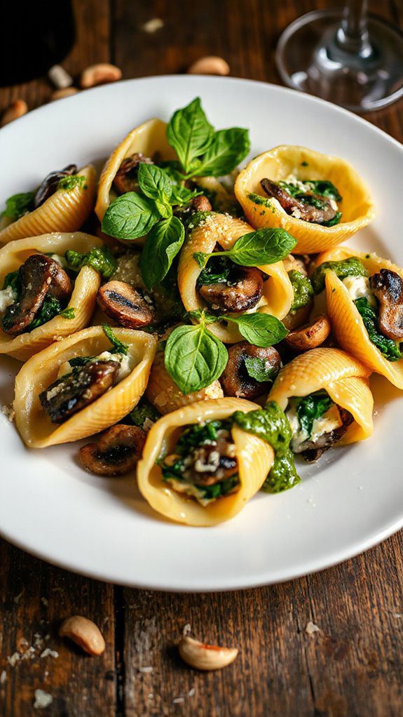 savory stuffed pasta delight