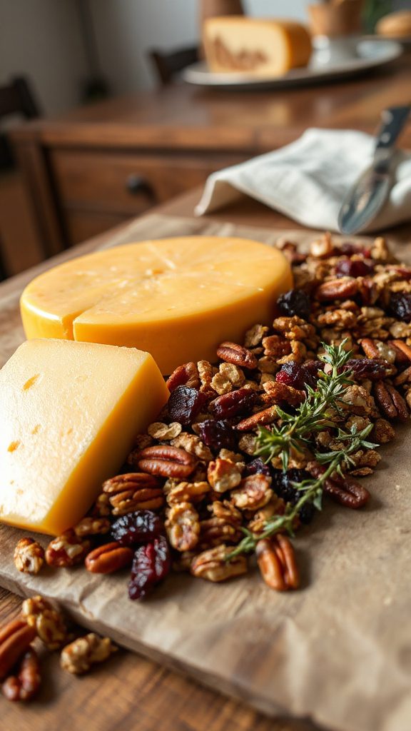 savory sweet cheddar appetizer