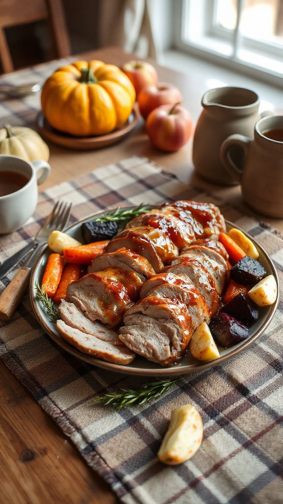 savory sweet glazed pork tenderloin savory sweet glazed pork tenderloin
