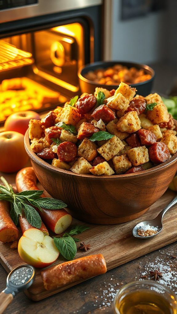 savory sweet holiday stuffing recipe