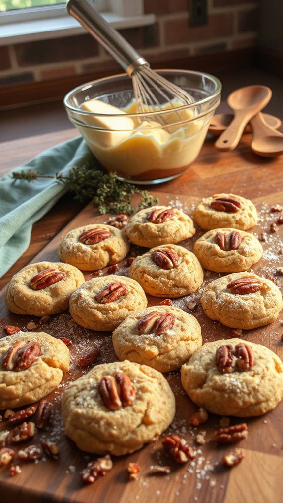 soft chewy pecan cookies