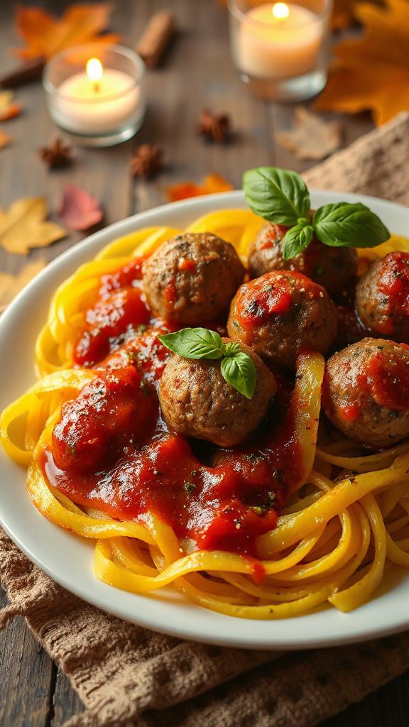 spaghetti squash meatballs recipe spaghetti squash meatballs recipe